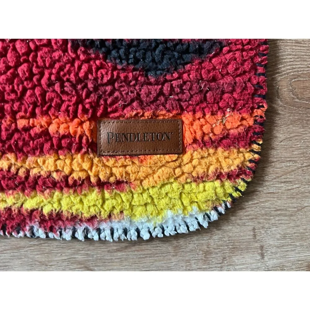 PENDLETON Aztec South Western Fleece Blanket 70 x 49